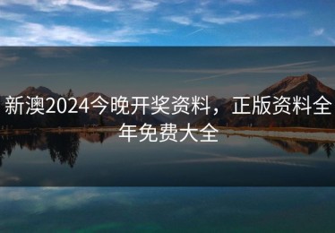 新澳2024今晚开奖资料，正版资料全年免费大全
